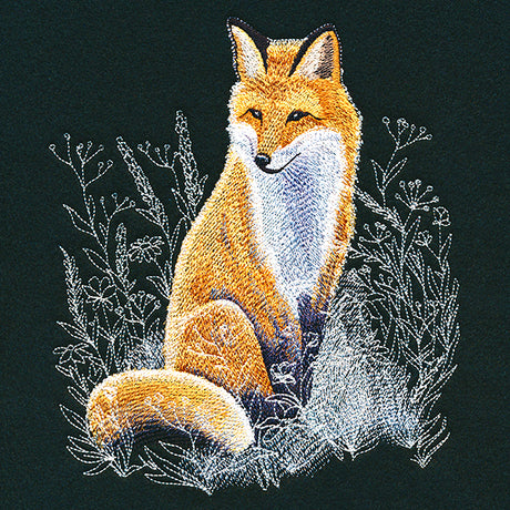 Peaceful Fox Scene