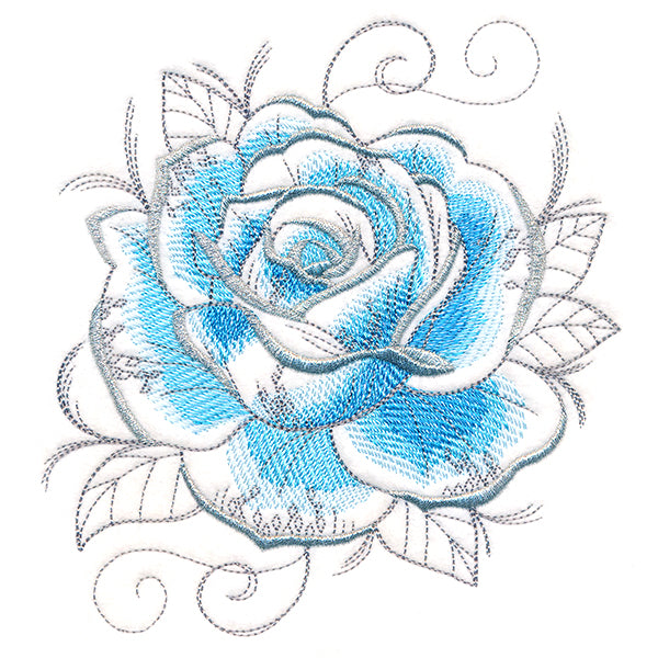 Frosty Winter Rose