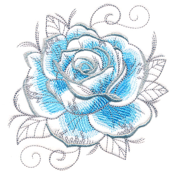 Frosty Winter Rose