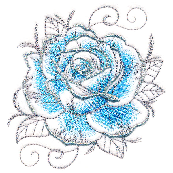 Frosty Winter Rose