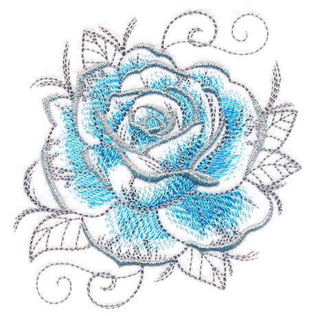 Frosty Winter Rose
