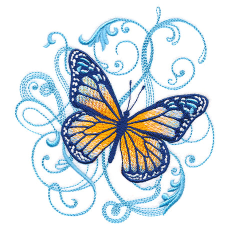 Frosted Butterfly
