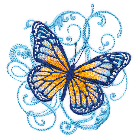 Frosted Butterfly