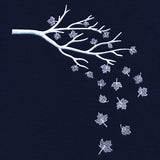 Frosty Falling Leaves