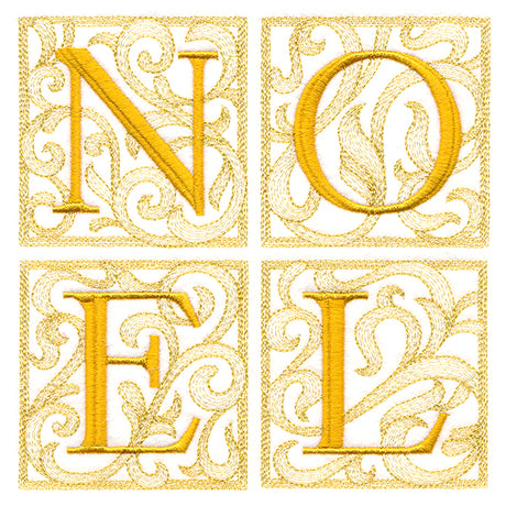 Ornate Noel Square