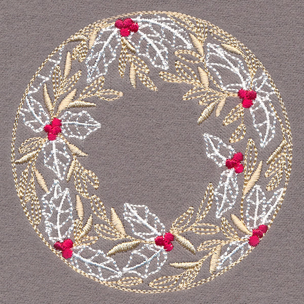 Holly and Berries Wreath