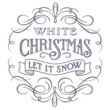 Calligraphic White Christmas