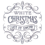 Calligraphic White Christmas