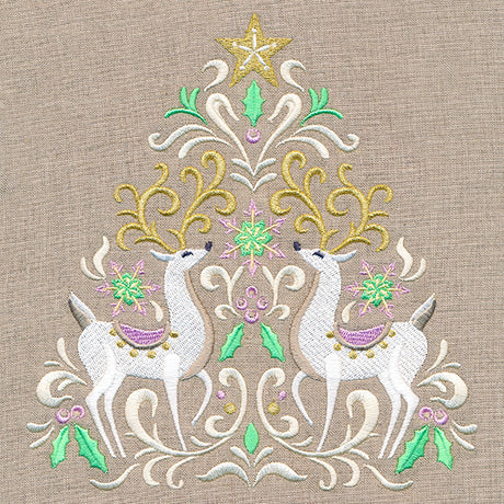 Elegant Winter Wonderland Crest