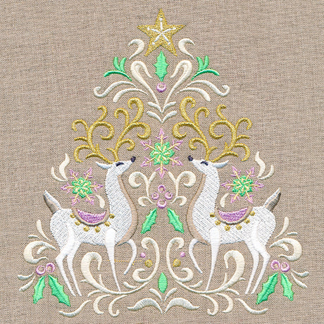 Elegant Winter Wonderland Crest