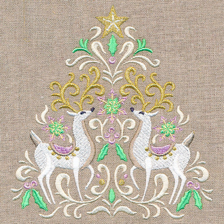 Elegant Winter Wonderland Crest
