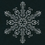 Christmas Script Snowflake