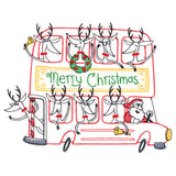 Double-Decker Christmas Bus
