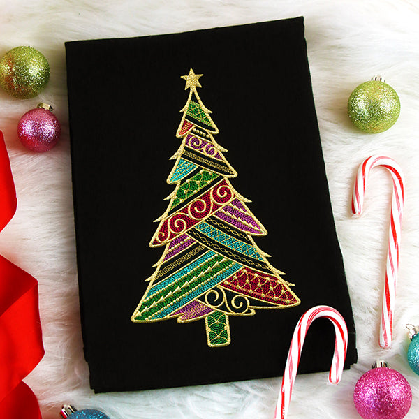 Dazzling Filigree Christmas Tree