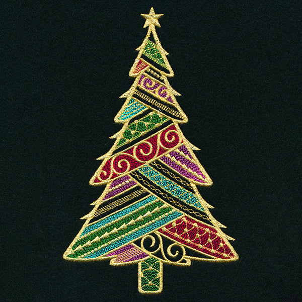 Dazzling Filigree Christmas Tree