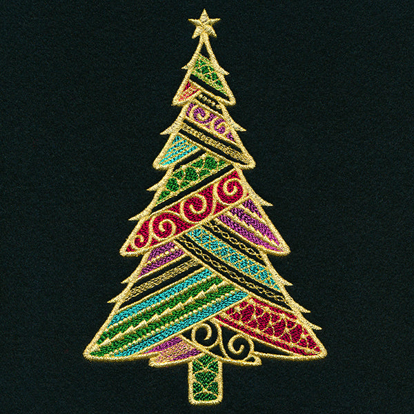 Dazzling Filigree Christmas Tree