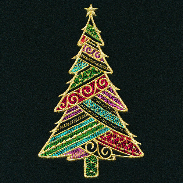 Dazzling Filigree Christmas Tree