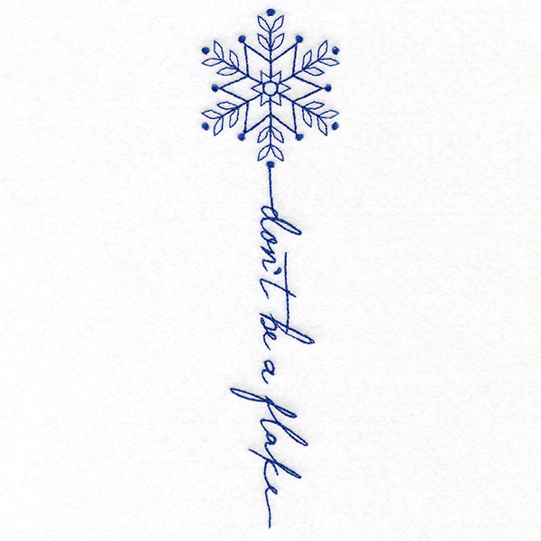 Don't Be a Flake