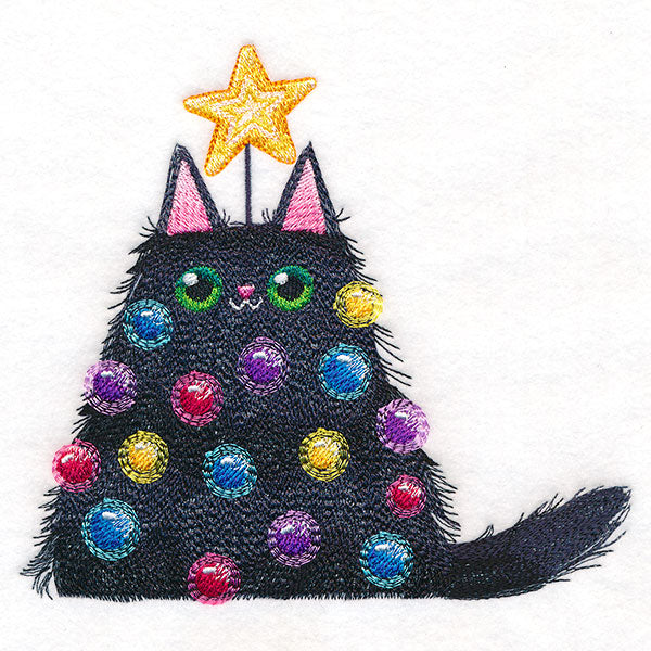 Lit Christmas Kitty