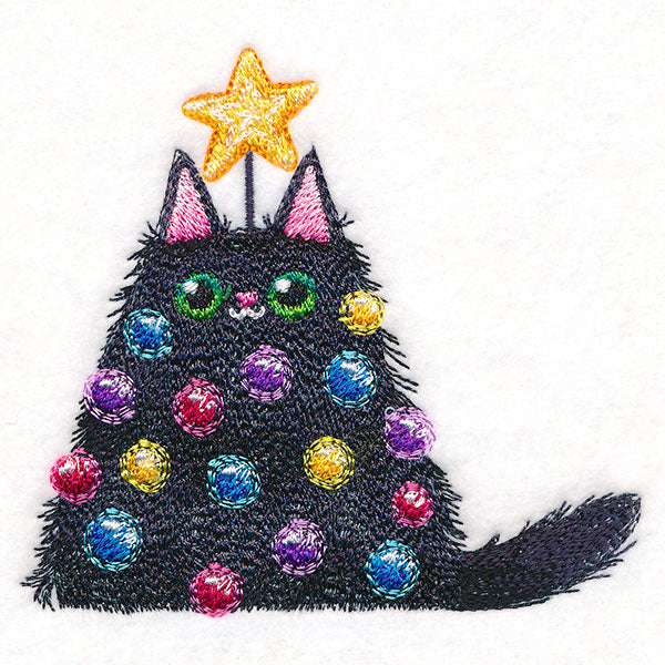 Lit Christmas Kitty