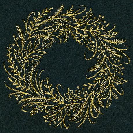 Yuletide Botanicals Wreath