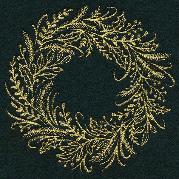 Yuletide Botanicals Wreath