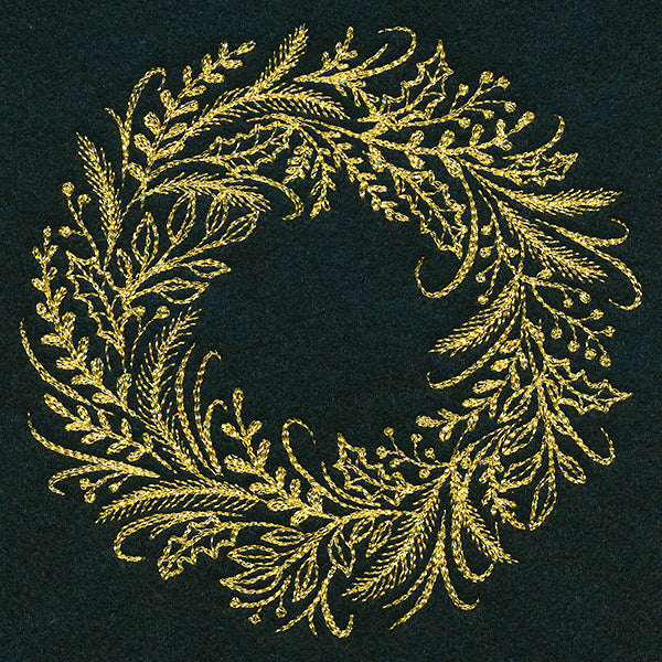 Yuletide Botanicals Wreath
