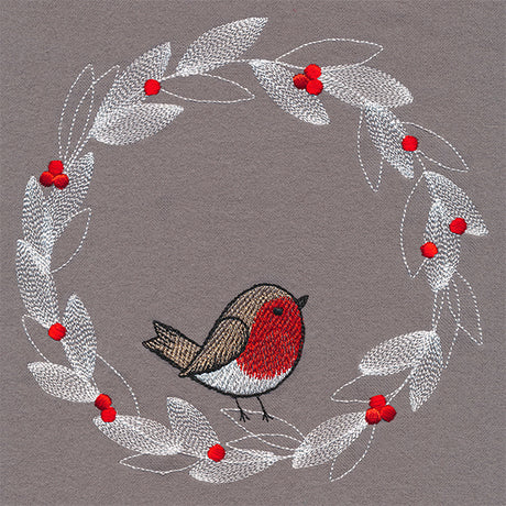 Sweet Robin Wreath