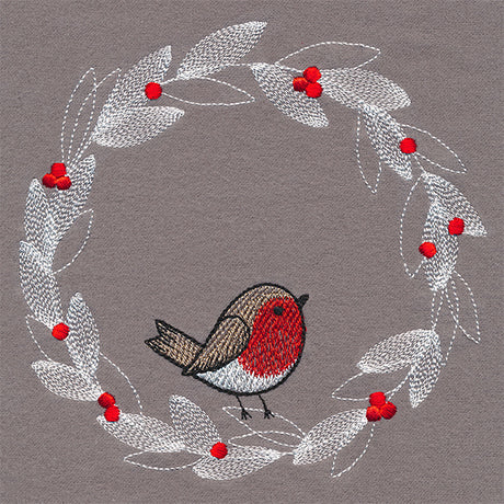 Sweet Robin Wreath