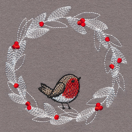 Sweet Robin Wreath