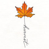September Harvest Maple Leaf