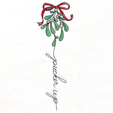 December Pucker Up Mistletoe