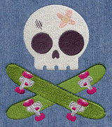 Skully Skateboarder