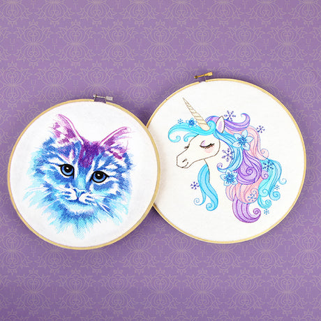Winter Glam Unicorn