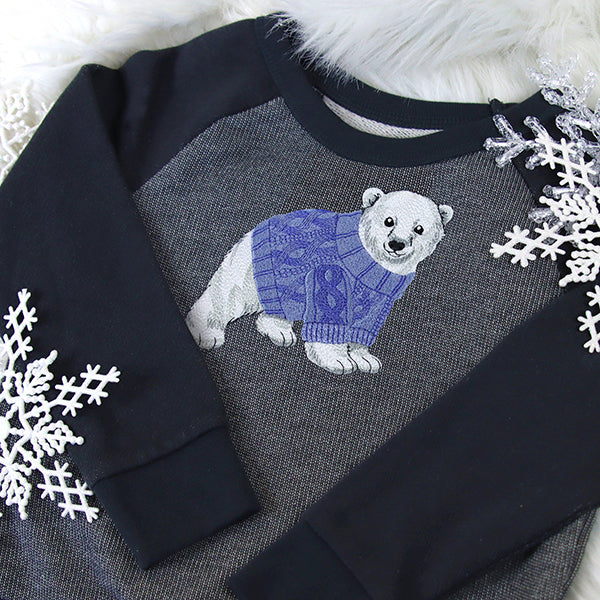 Cozy Polar Bear Cub