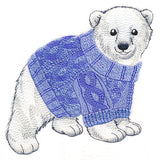 Cozy Polar Bear Cub