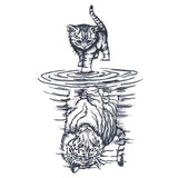 Feline Reflection