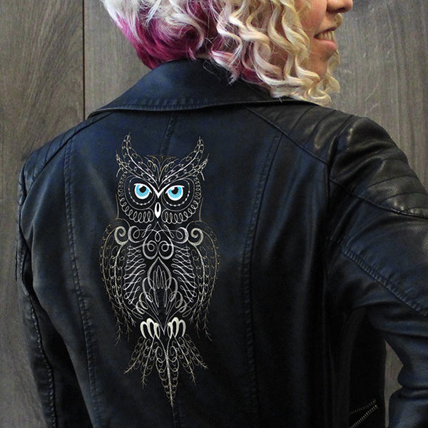 Calligraphic Horned Owl