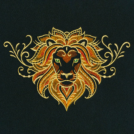 Gilded Mirage Lion