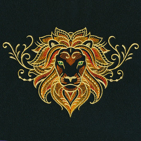 Gilded Mirage Lion