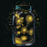 Luminescent Firefly Jar