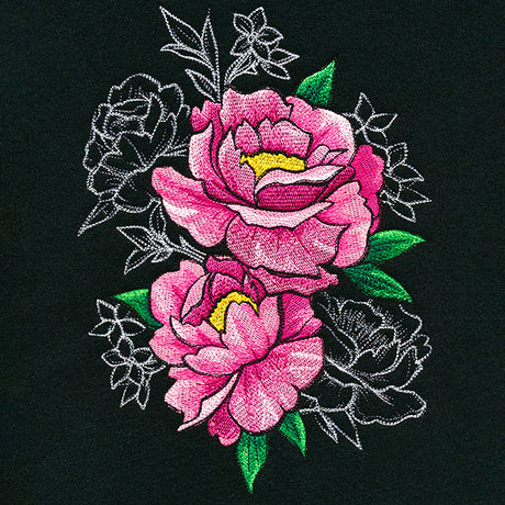 Wild Peony Spray