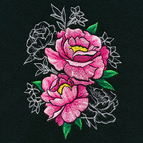 Wild Peony Spray