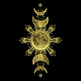 Golden Moon Phases