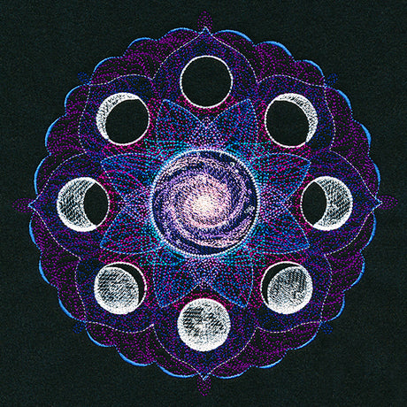Galactic Kaleidoscope Mandala