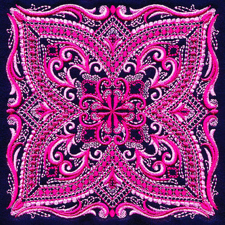 Bohemian Kaleidoscope Square