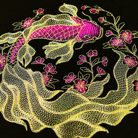 Graceful Koi