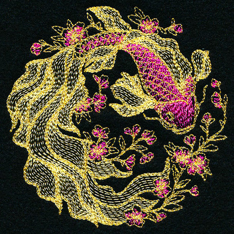 Graceful Koi