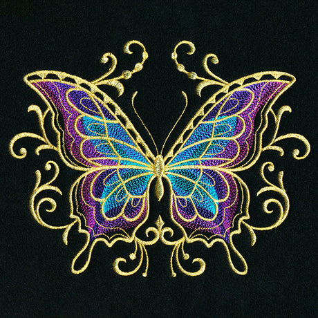 Springtime Gilded Mirage Butterfly