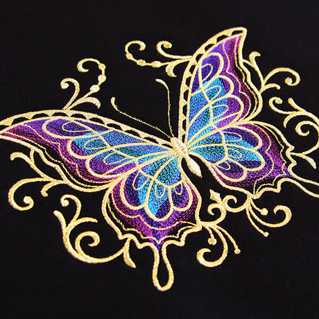 Springtime Gilded Mirage Butterfly